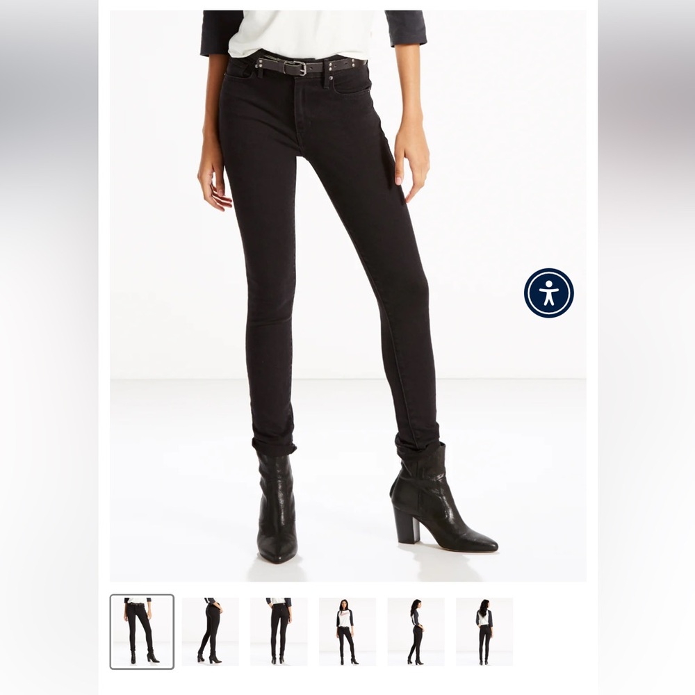 Levi’s 721 high rise skinny jeans